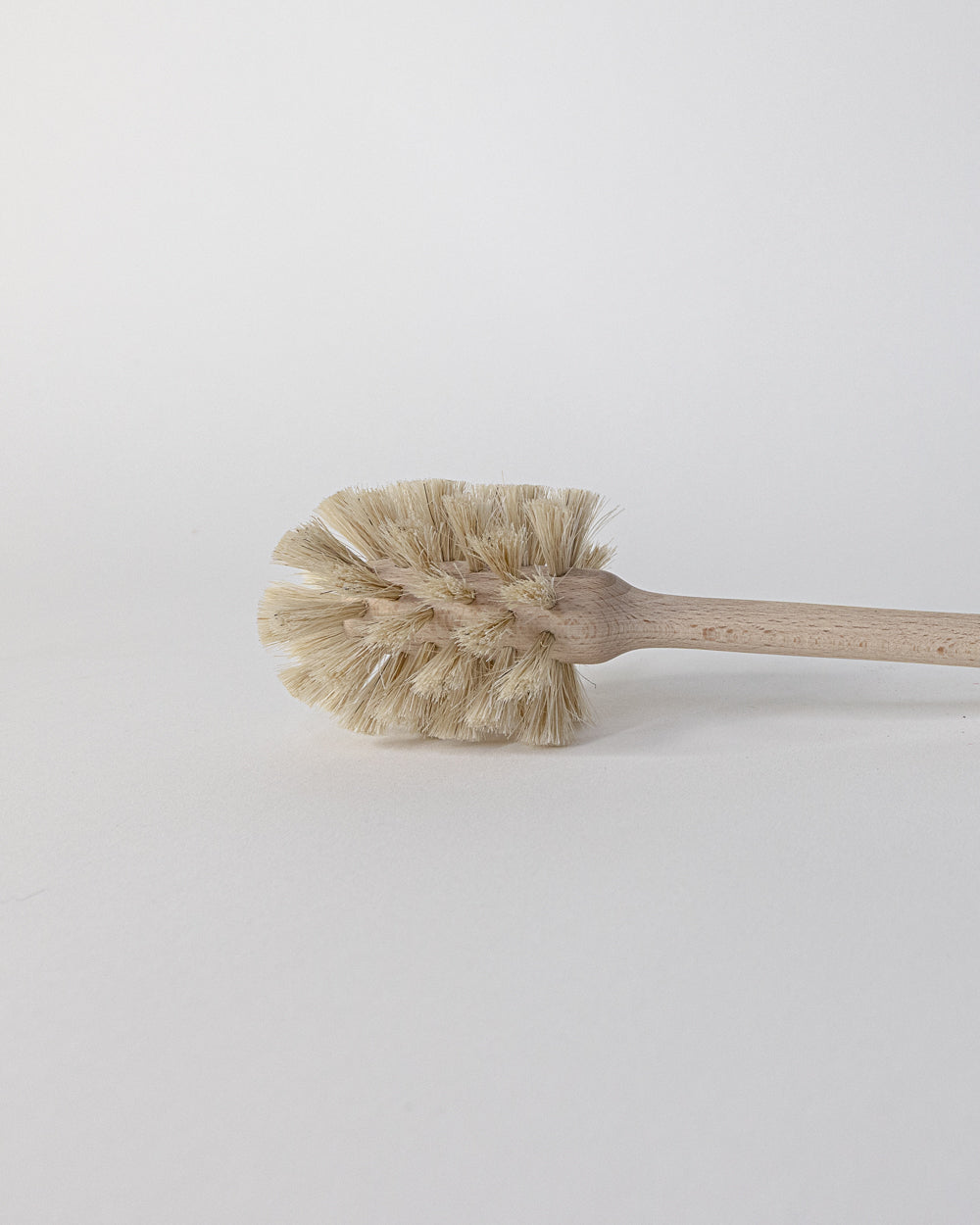 REDECKER Bottle Brush 35cm/14": Untreated beechwood with Light horsehair bristles