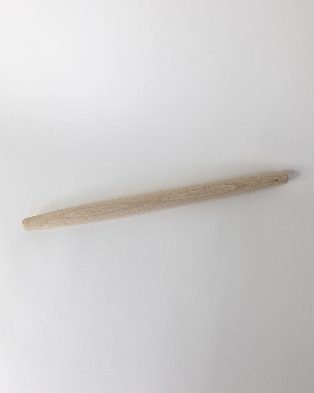 Redecker Dough Roller D1 x 18": Untreated Beechwood