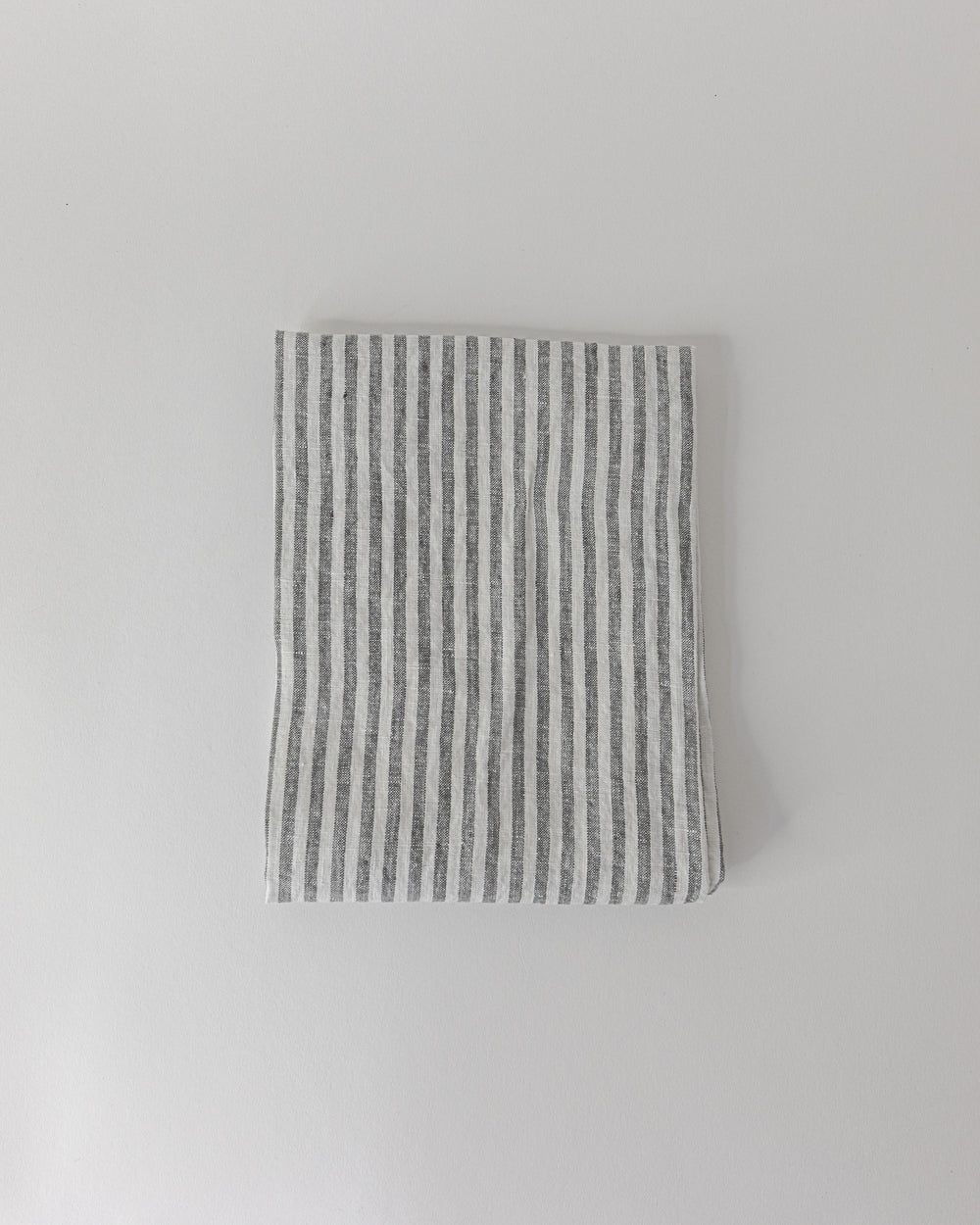 Farmers Son Co. - Linen Kitchen Towel - Grey & White Ticking