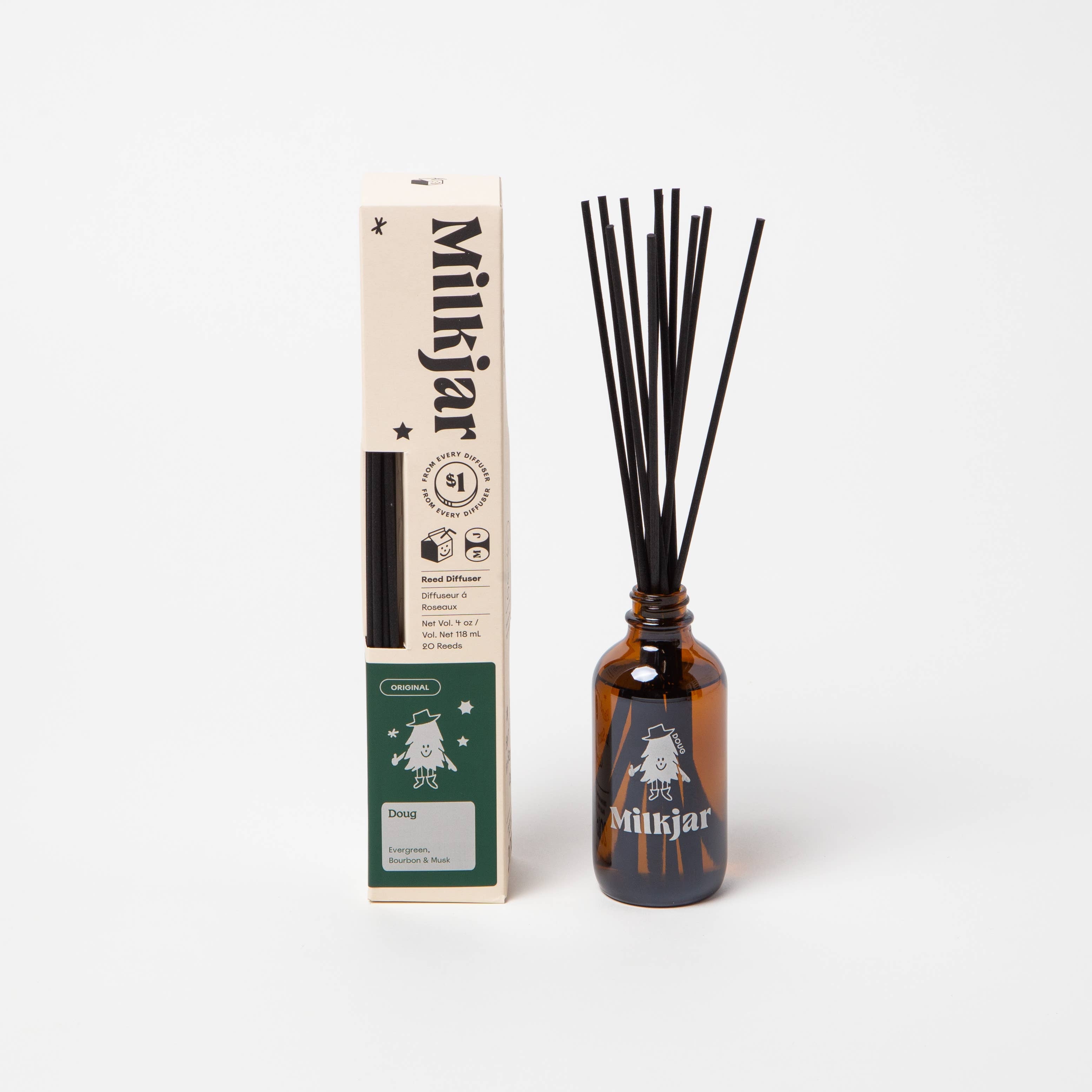 Milk Jar Candle Co - Doug - Reed Diffuser
