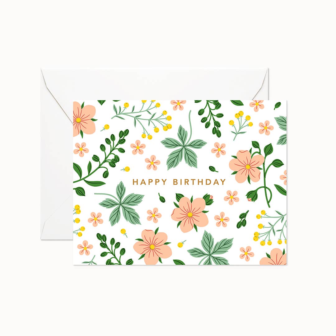 Linden Paper Co - Wild Garden Birthday