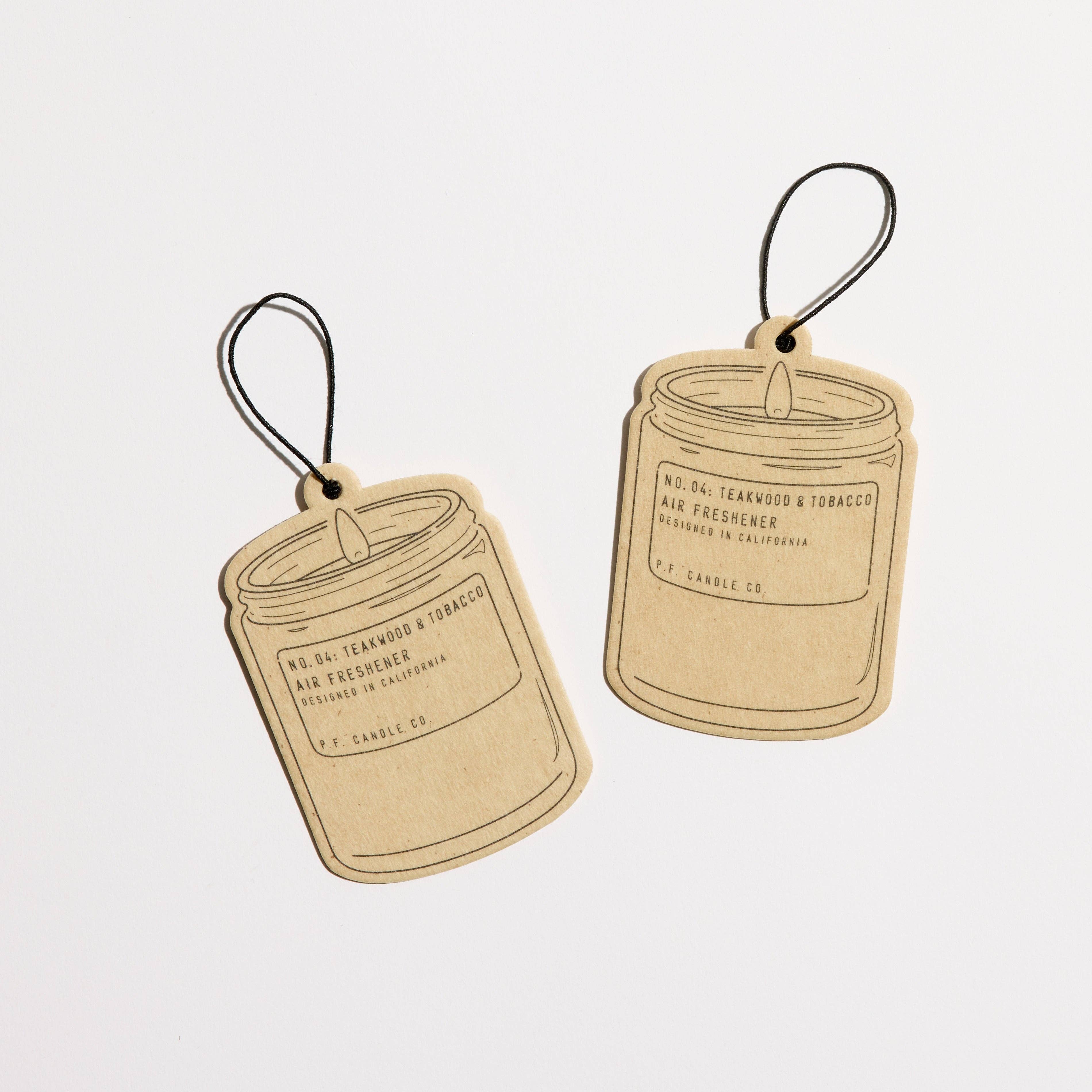 P.F Candle Co. - Teakwood & Tobacco – Air Fresheners