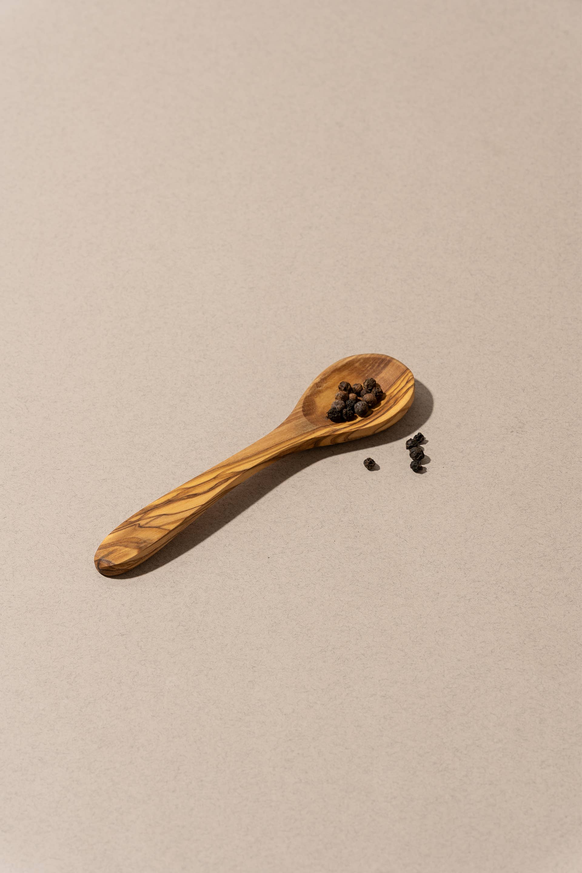 GHARYAN - Natural Olive Wood Coffee Spoon | 5''