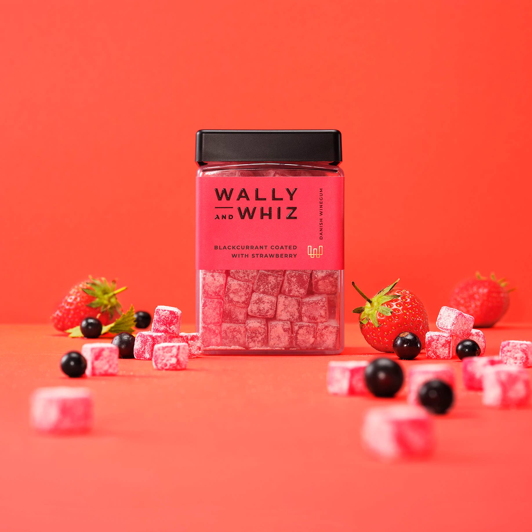Wally & Whiz - Blackcurrant With Strawberry 240g