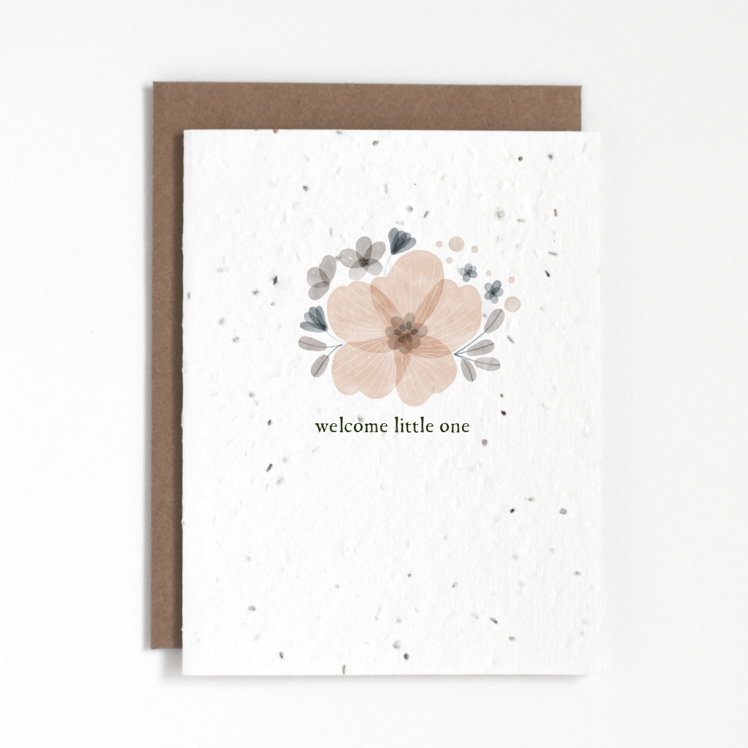 The Good Card - Plantable Greeting Card - Welcome Little One