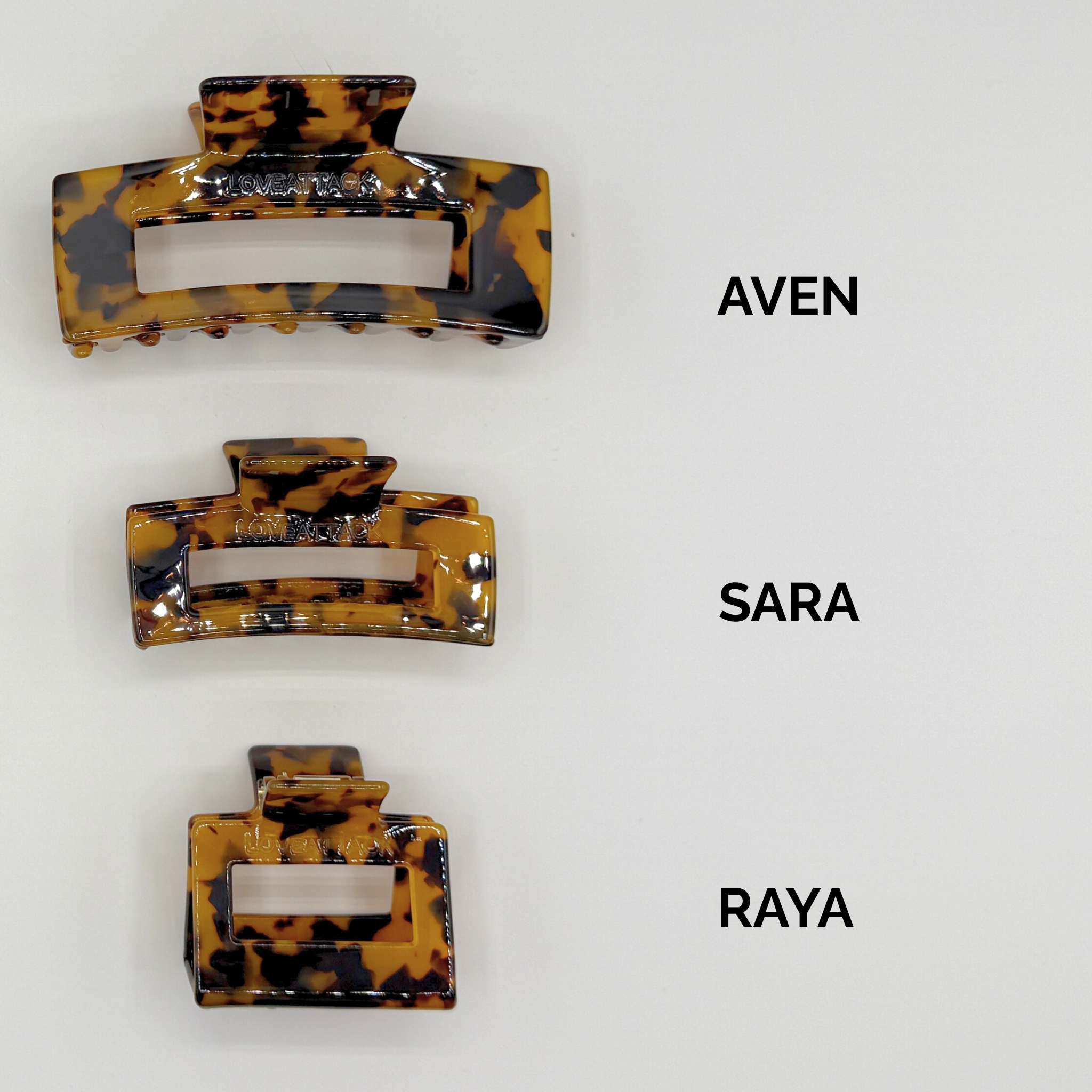 Love Attack - Aven Hair Claw Clip: Multi-Coloured