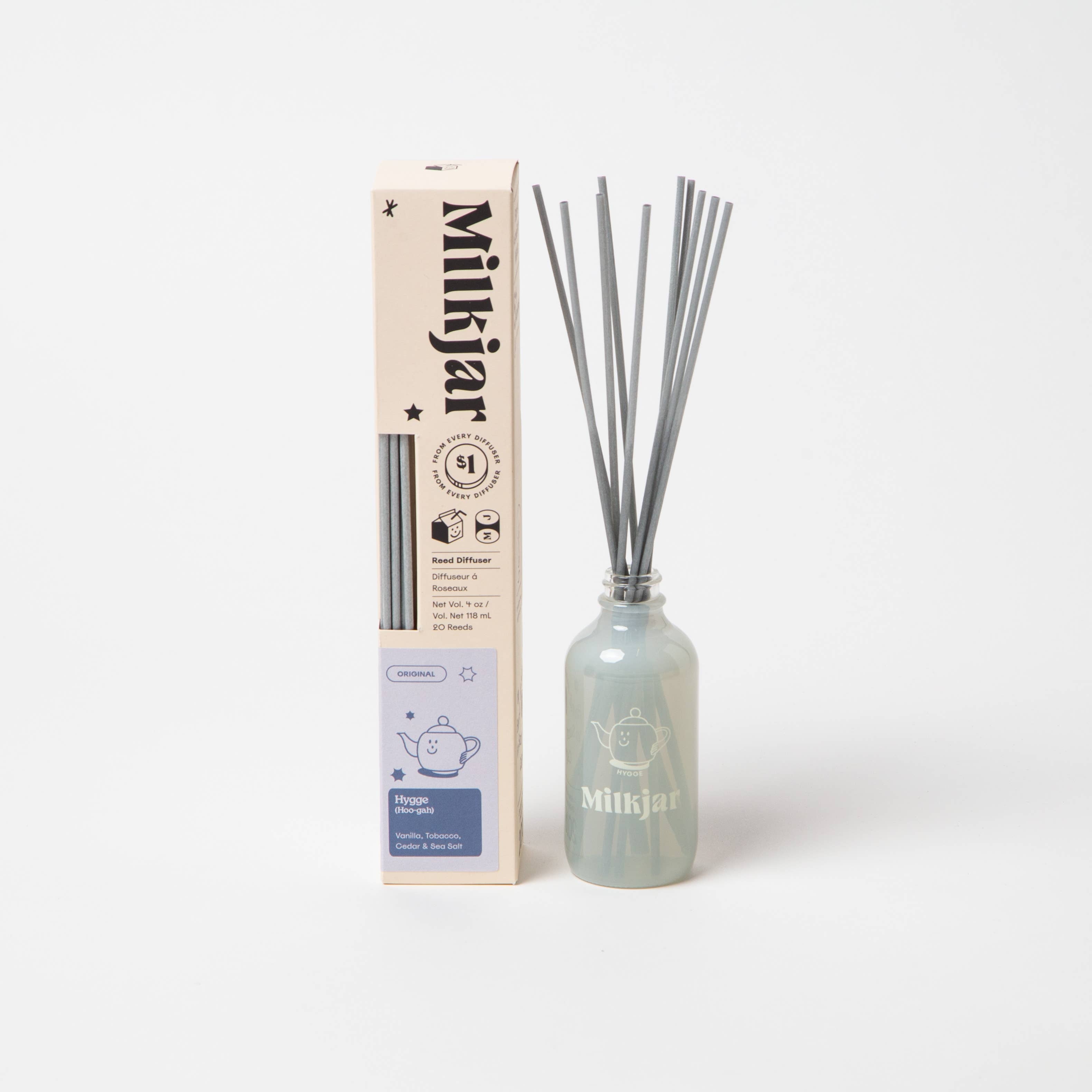 Milk Jar Candle Co - Hygge - Reed Diffuser