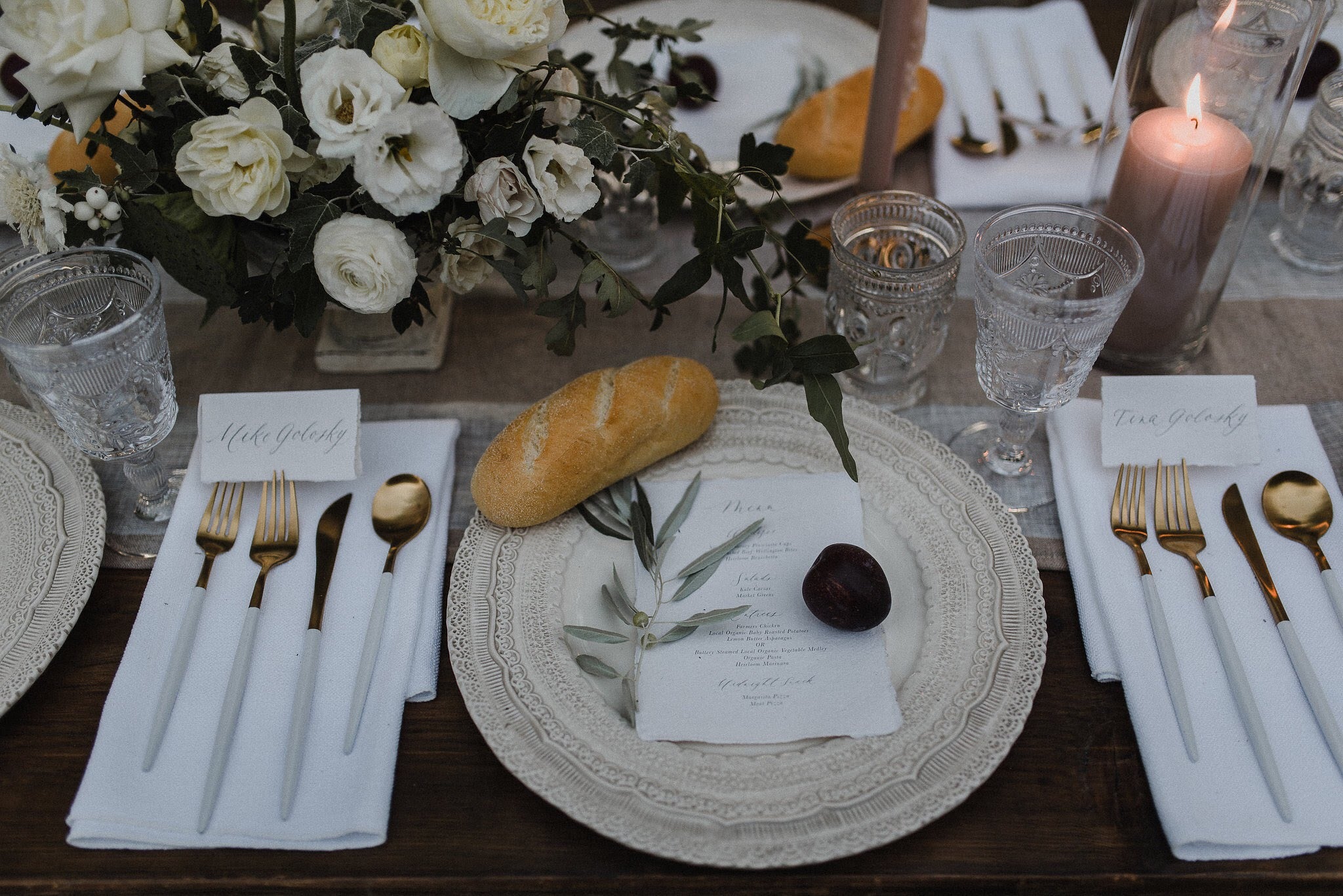 Wedding Greens and Flowers