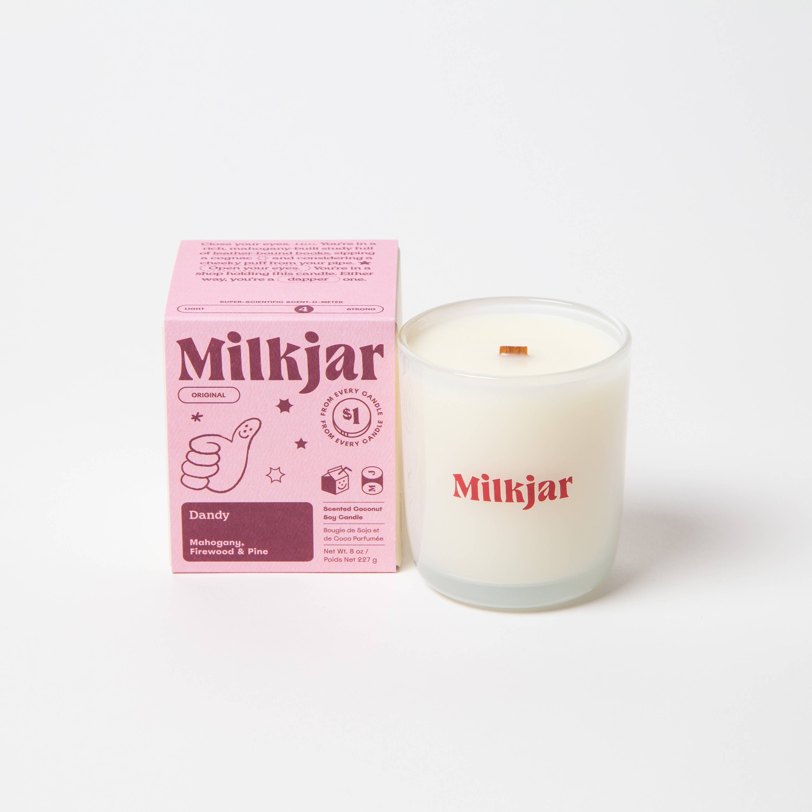 Milk Jar Candle Co - Dandy - Candle