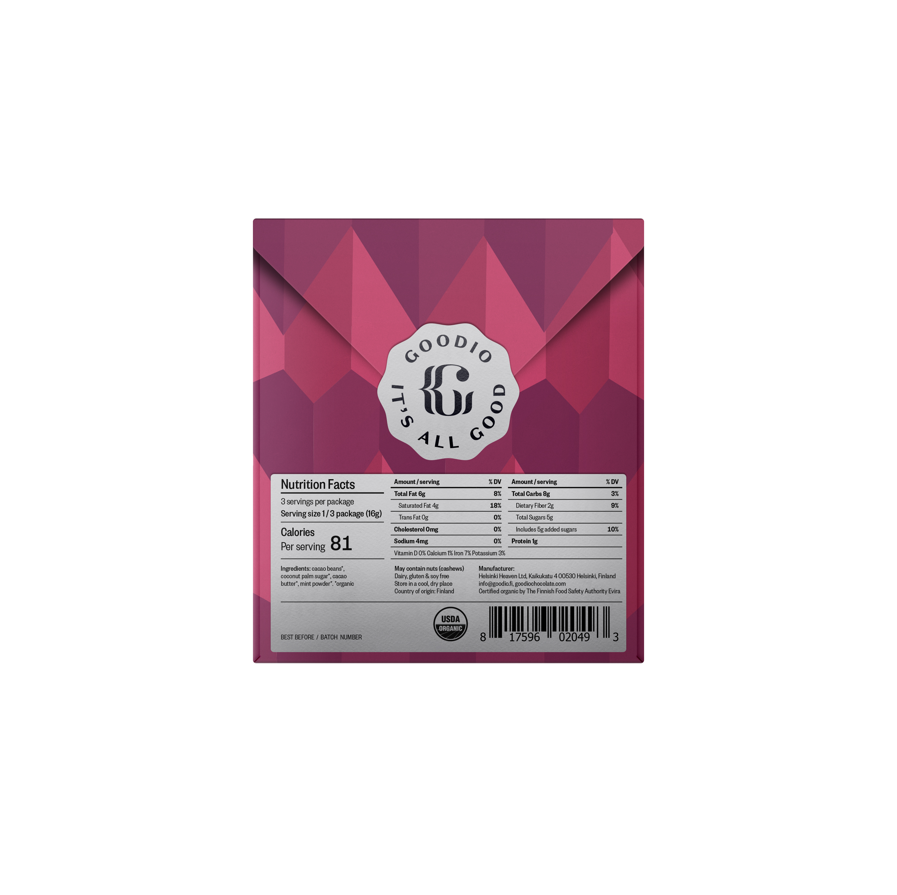 Goodio Raspberry 49%