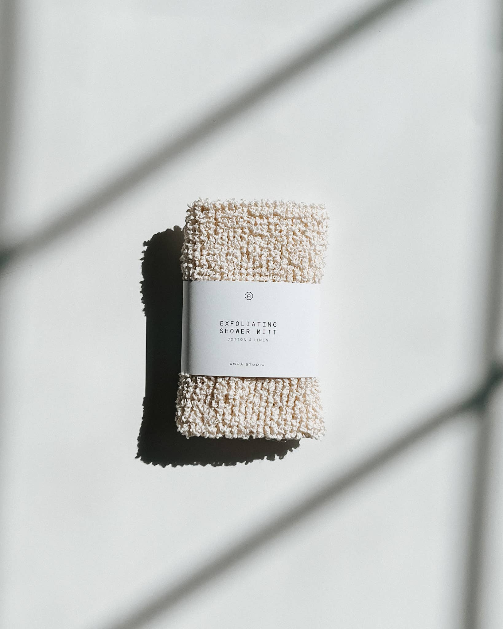 Agha Studio - Exfoliating Hemp Shower Mitt