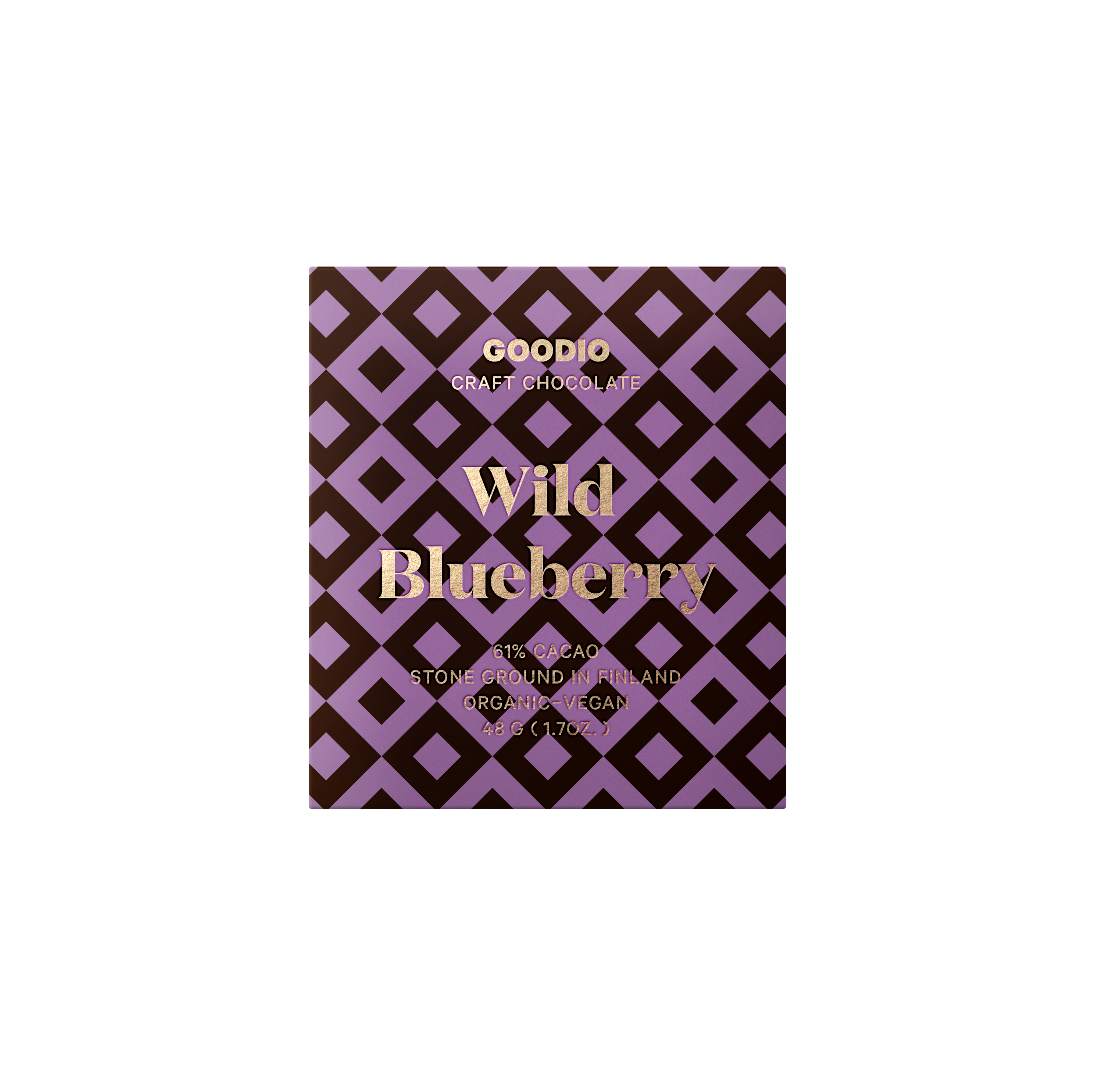 Goodio 61% Wild Blueberry Chocolate