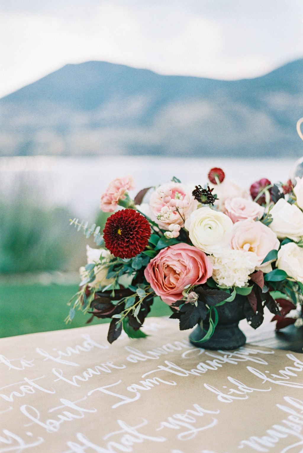 Compote Centrepiece Arrangement