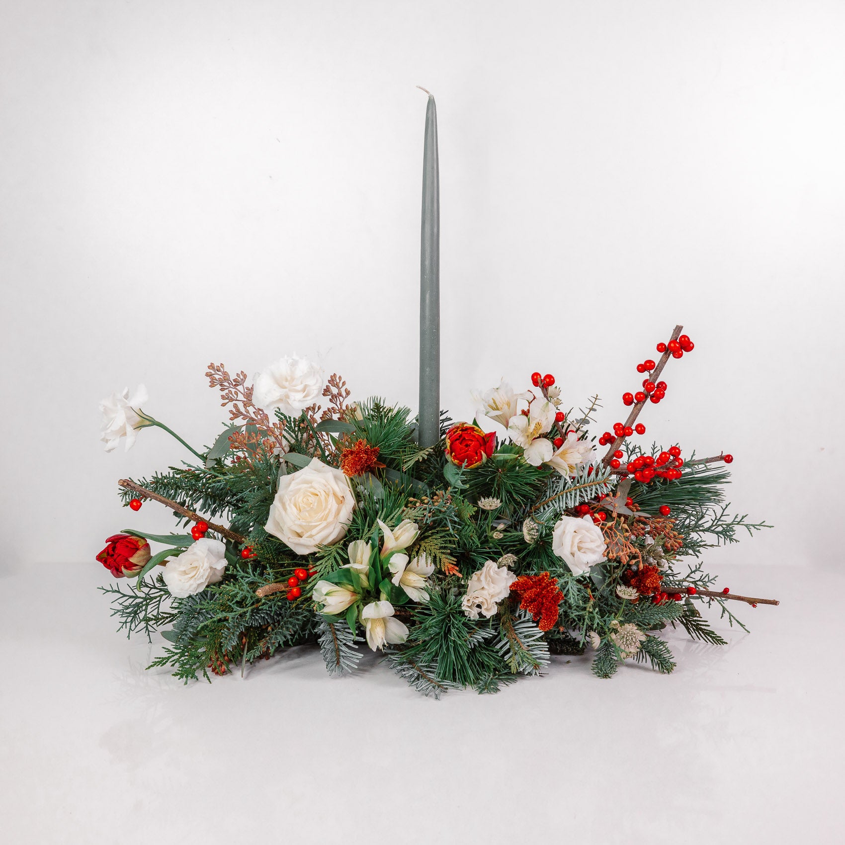 Deluxe Holiday Floral Centrepiece