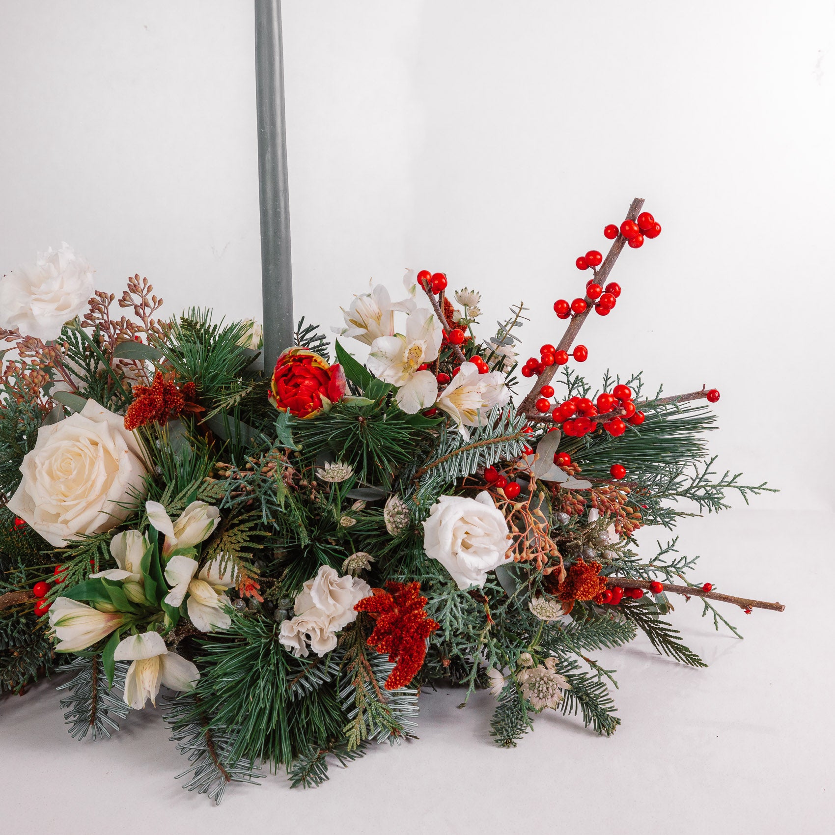 Deluxe Holiday Floral Centrepiece