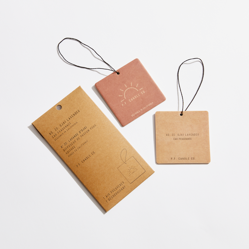 P.F. Candle Co. Ojai Lavender - Car Fragrance