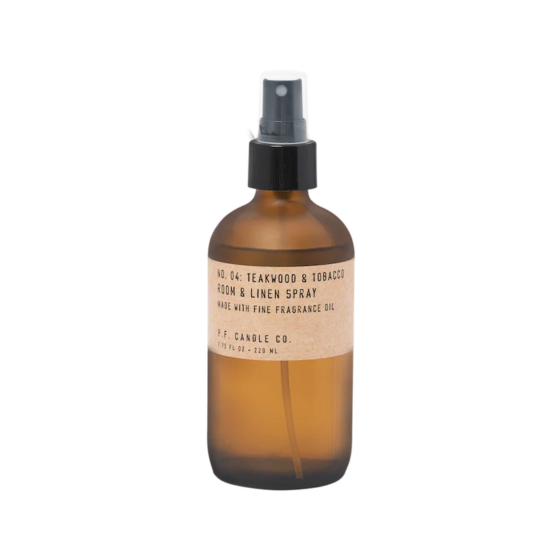 Teakwood & Tobacco- 7.75 oz Room & Linen Spray