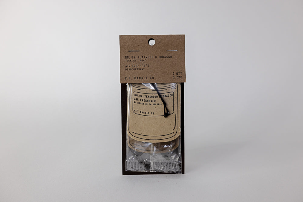 P.F Candle Co. - Teakwood & Tobacco –  Air Fresheners