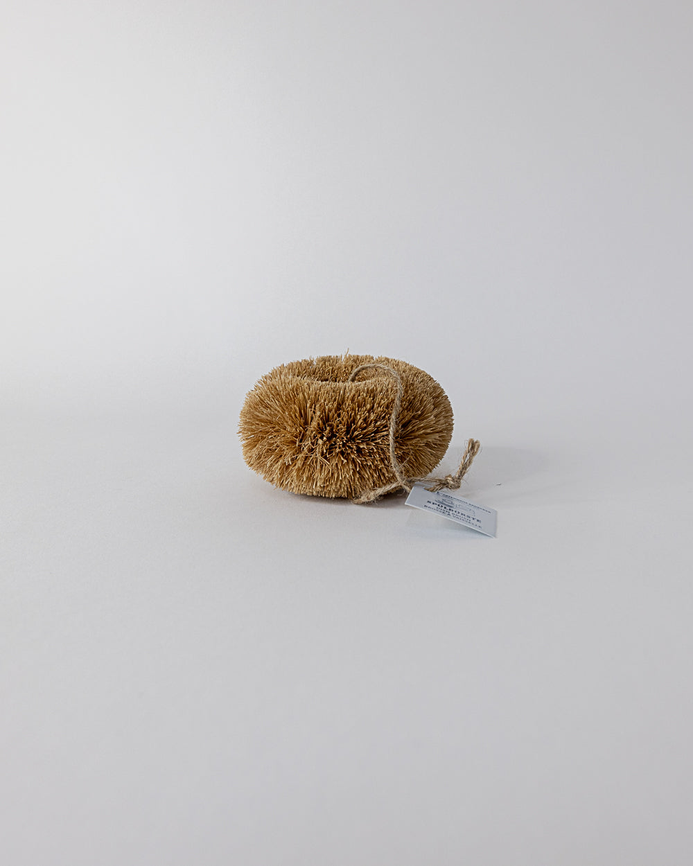 REDECKER Dish Scrubber Round Coconut Fibre: Natural
