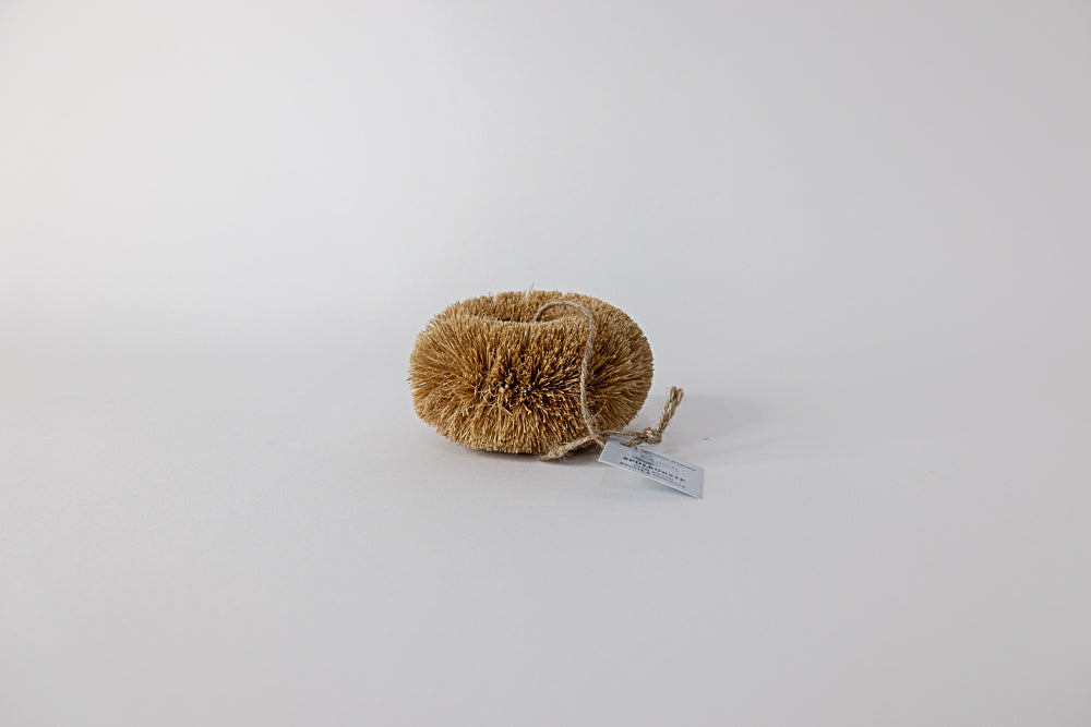 REDECKER Dish Scrubber Round Coconut Fibre: Natural