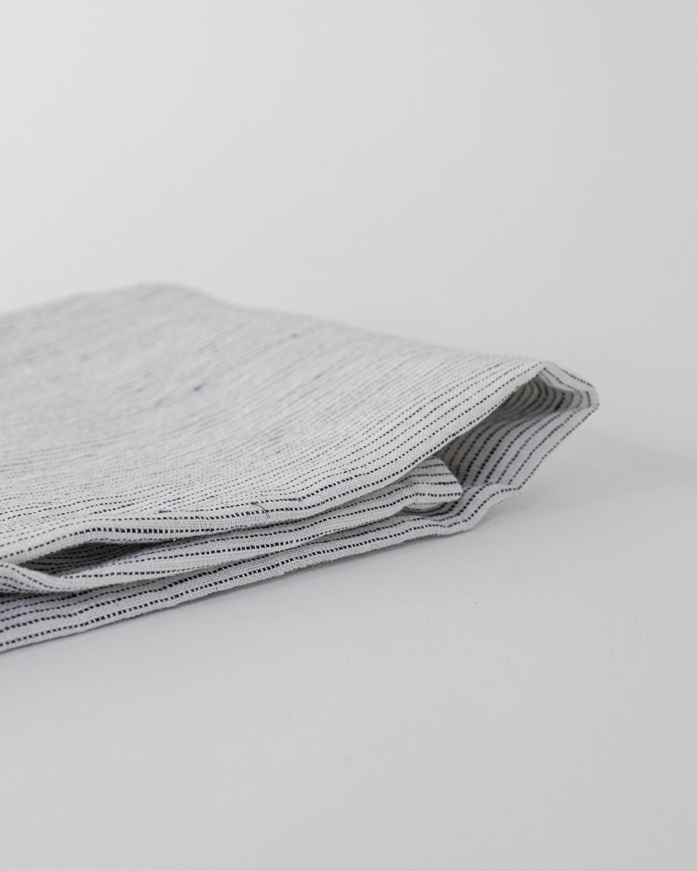 Farmer's Son Co. - Linen Kitchen Towel - Black Pencil Stripe