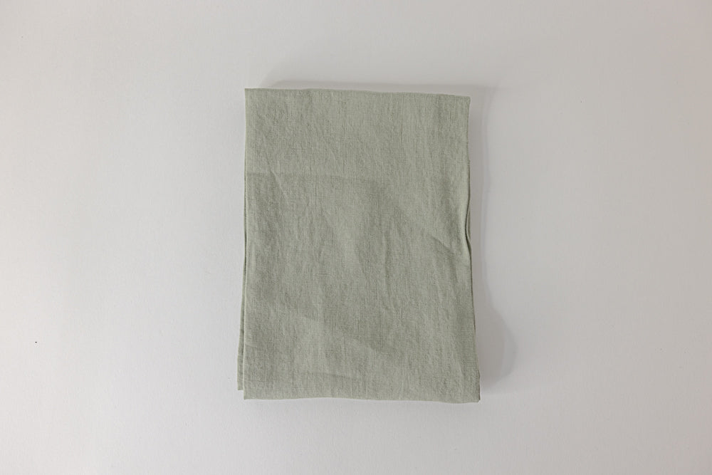 Linen Kitchen Towel - Sage Green