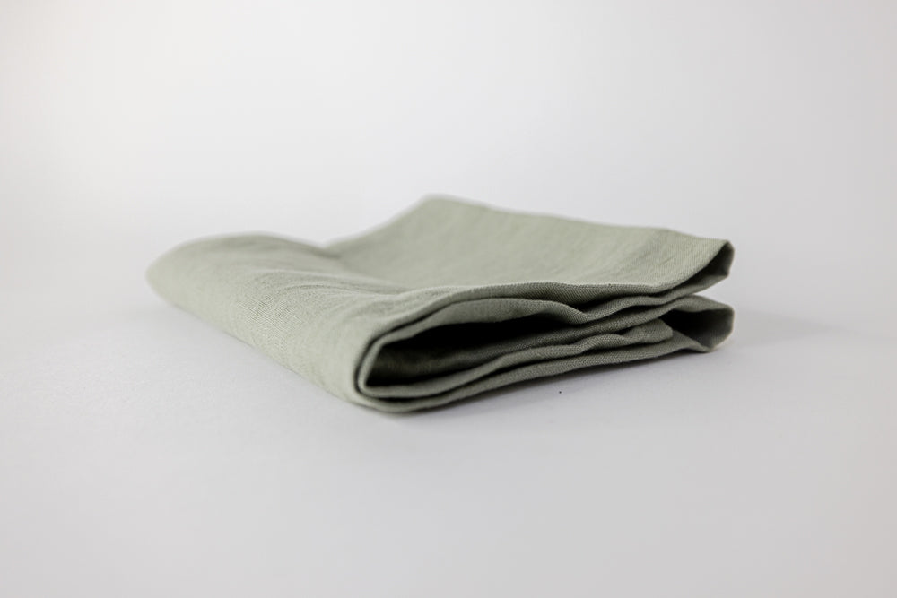 Linen Kitchen Towel - Sage Green