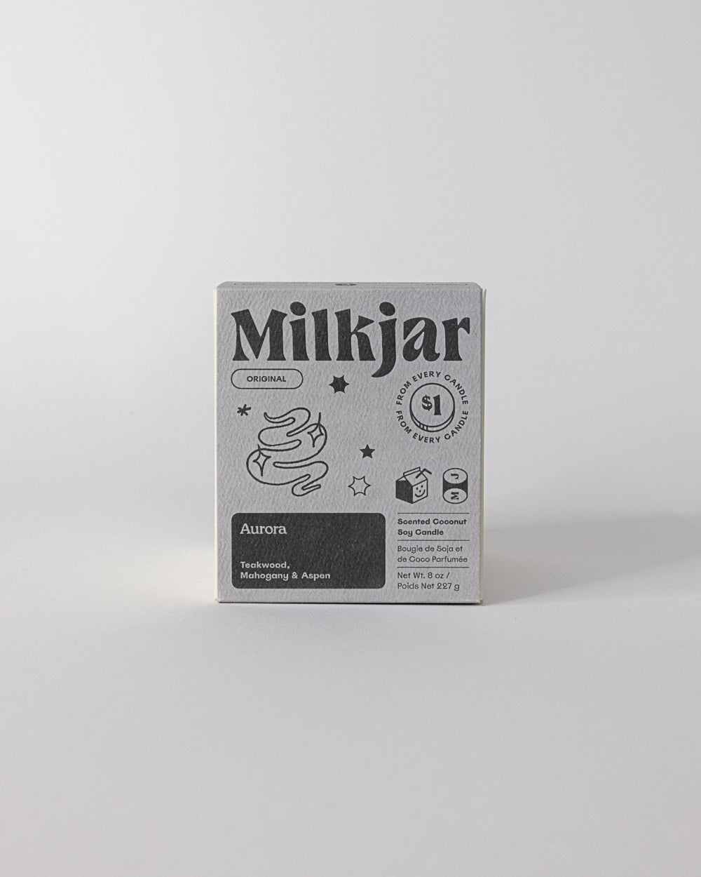 Milk Jar Candle Co - Aurora - Candle