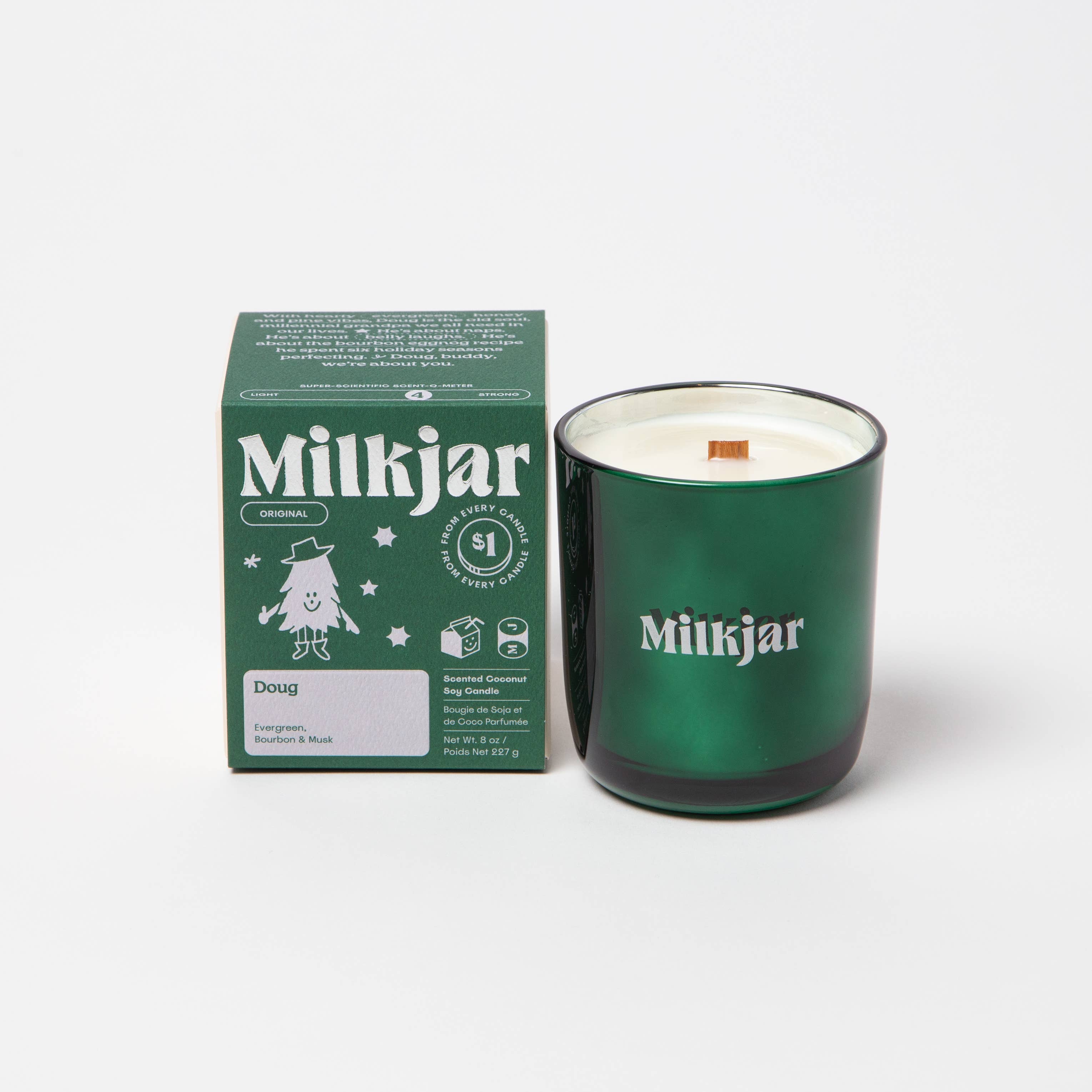 Milk Jar Candle Co. - Doug -  Candle