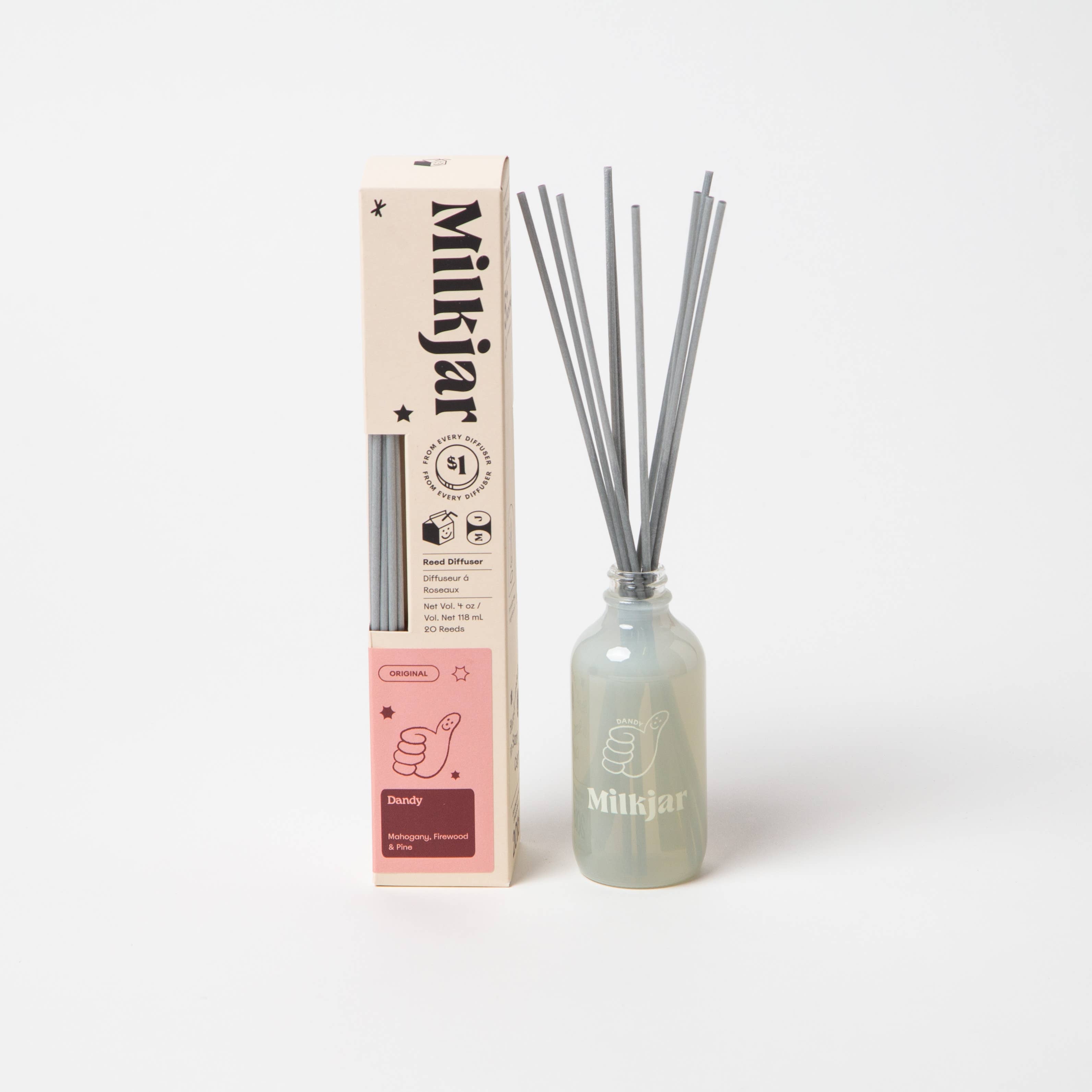 Milk Jar Candle Co - Dandy - Reed Diffuser