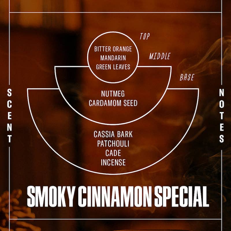 Smoky Cinnamon Special Candle 7.2oz– P.F Candle Co