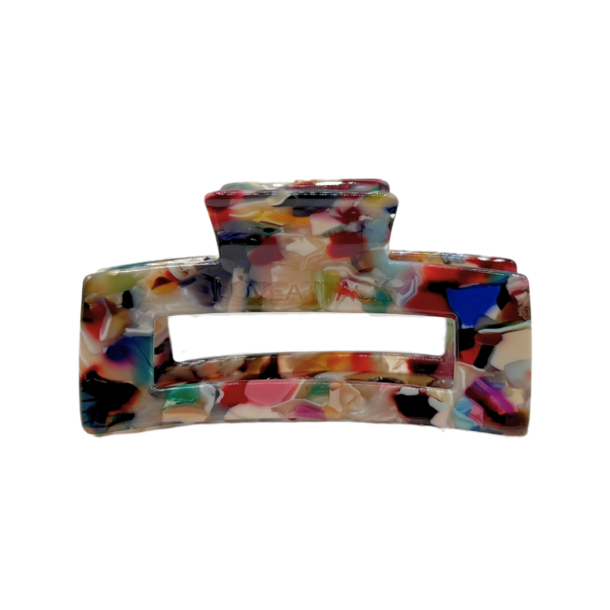 Love Attack - Medium Hair Clip - Multi-Coloured