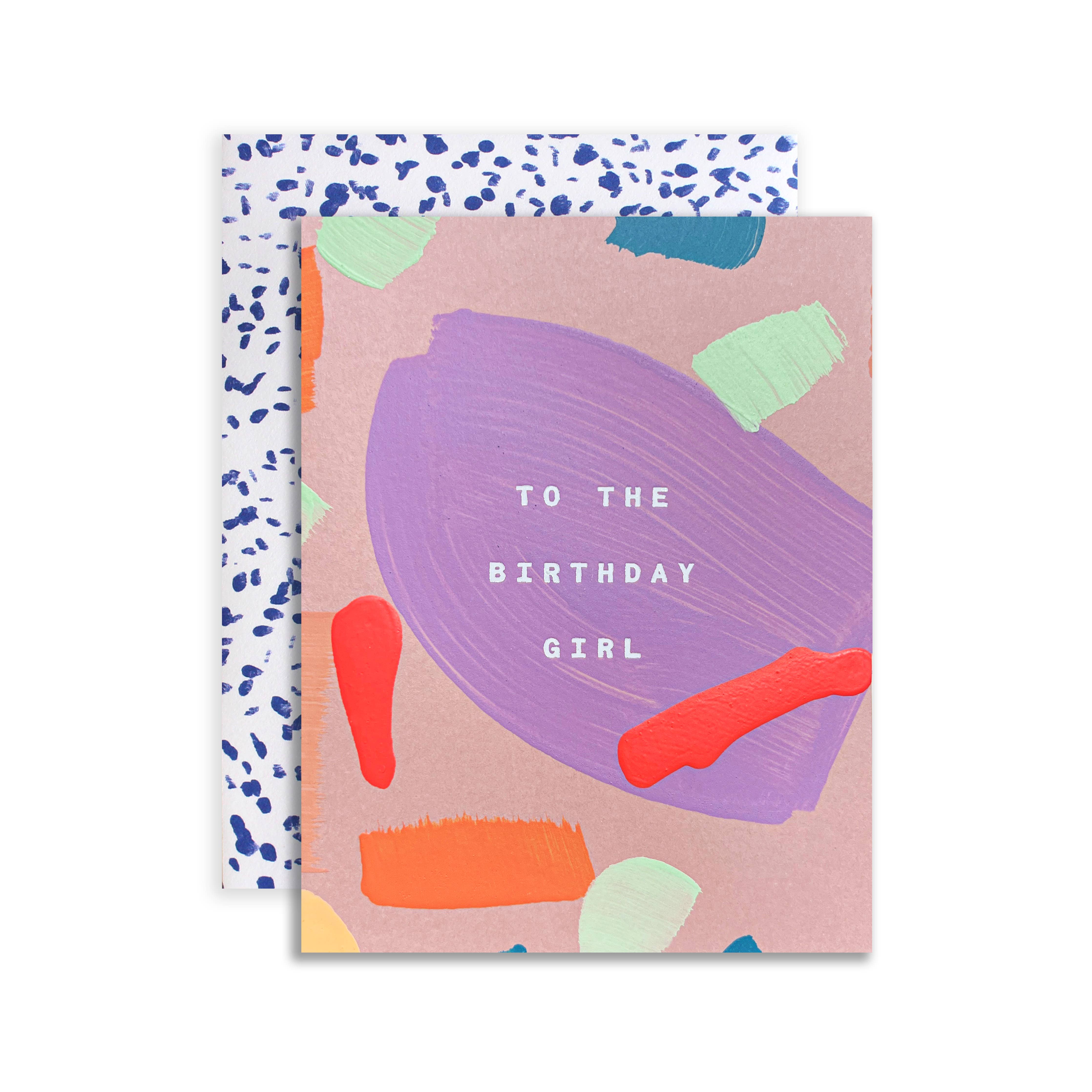 Moglea Card- To The Birthday Girl
