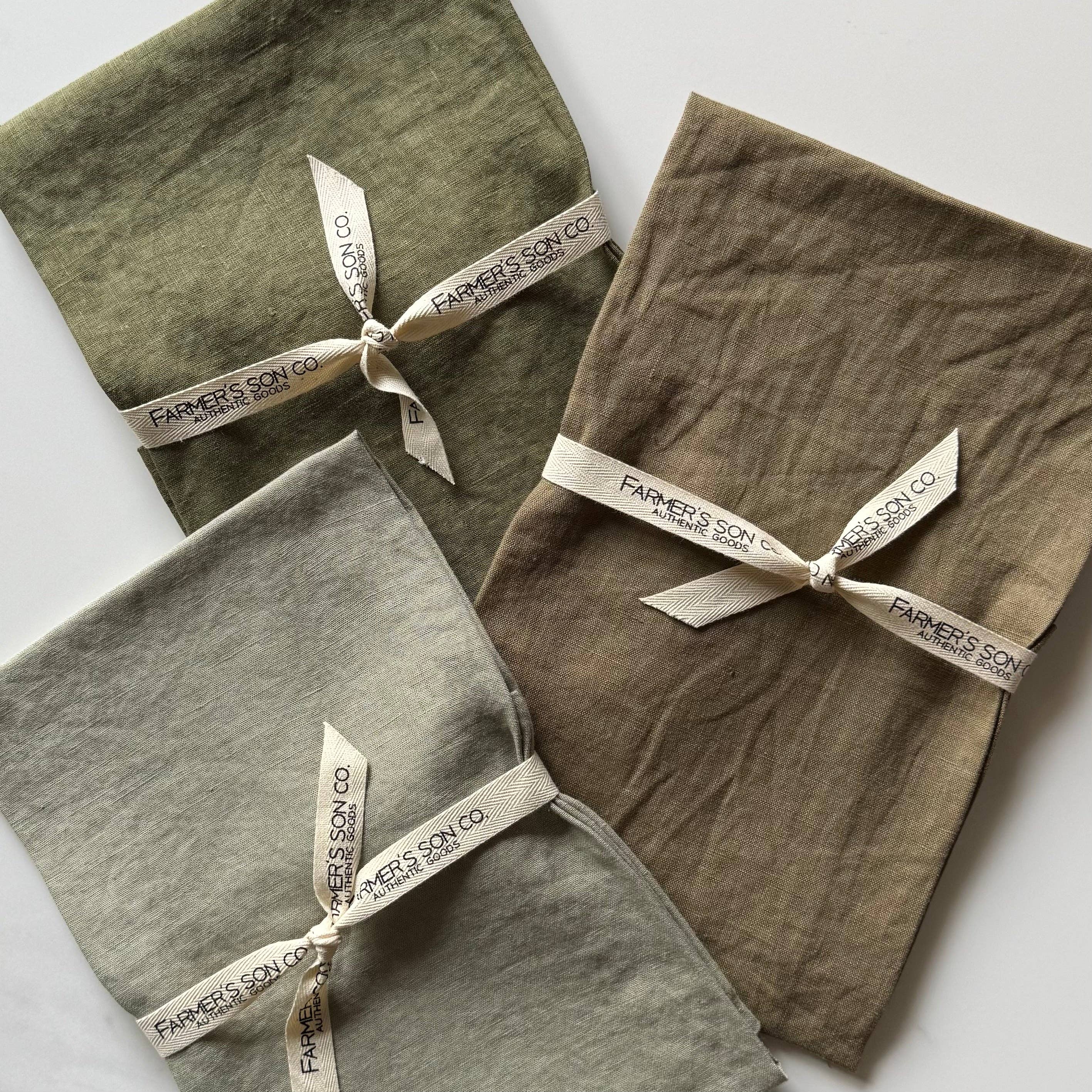 Farmer's Son Co. - Linen Kitchen Towel - Olive