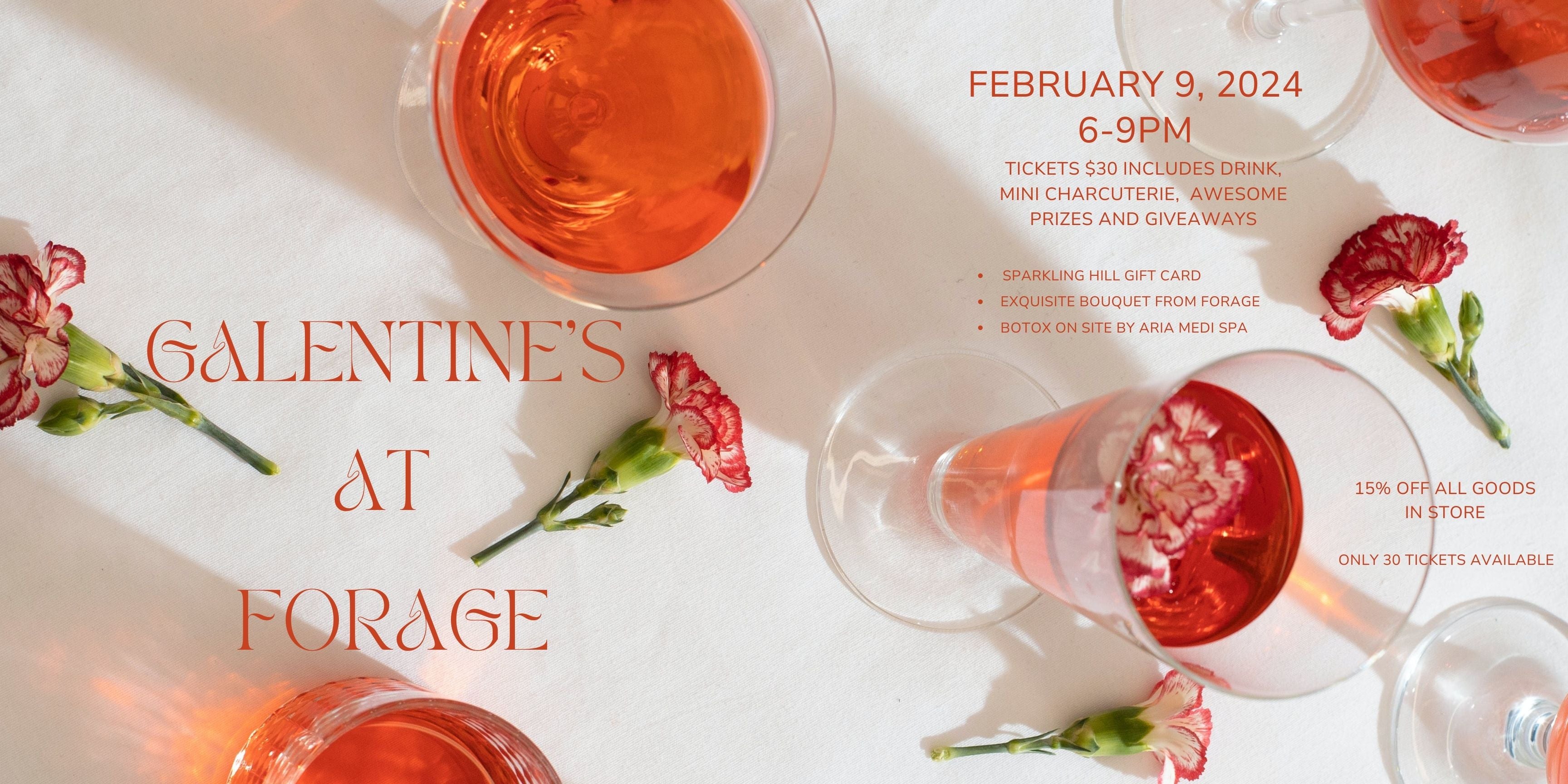 Galentine's At Forage Event February 9