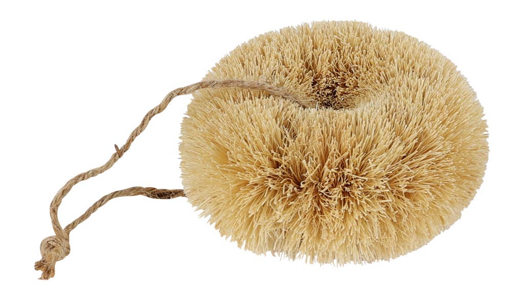 REDECKER Dish Scrubber Round Coconut Fibre: Natural