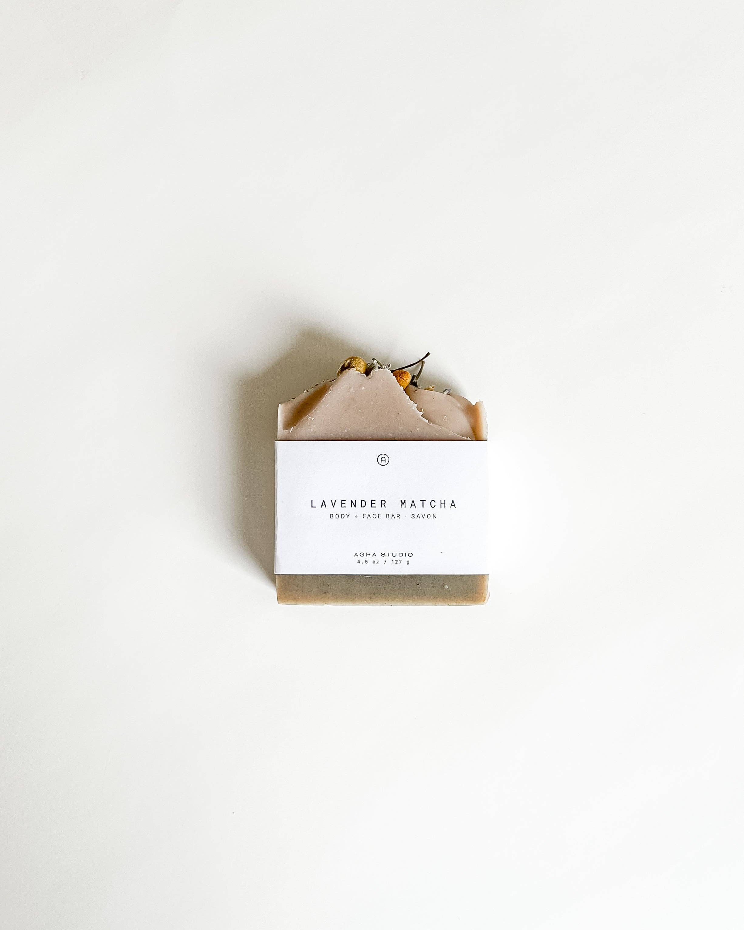 Agha Studio - Lavender Matcha Body + Face Bar