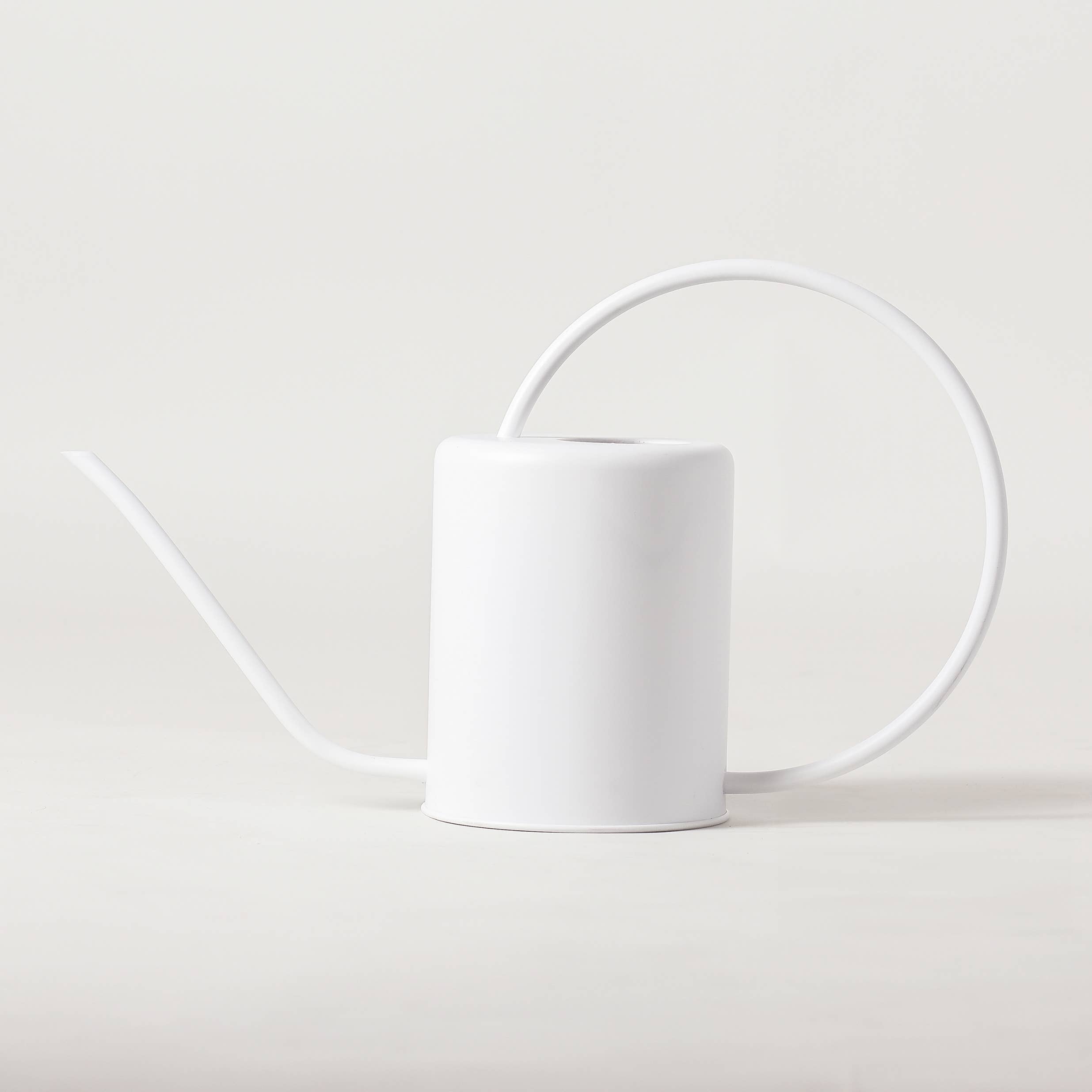 Kanso - Stainless Steel Watering Can: White