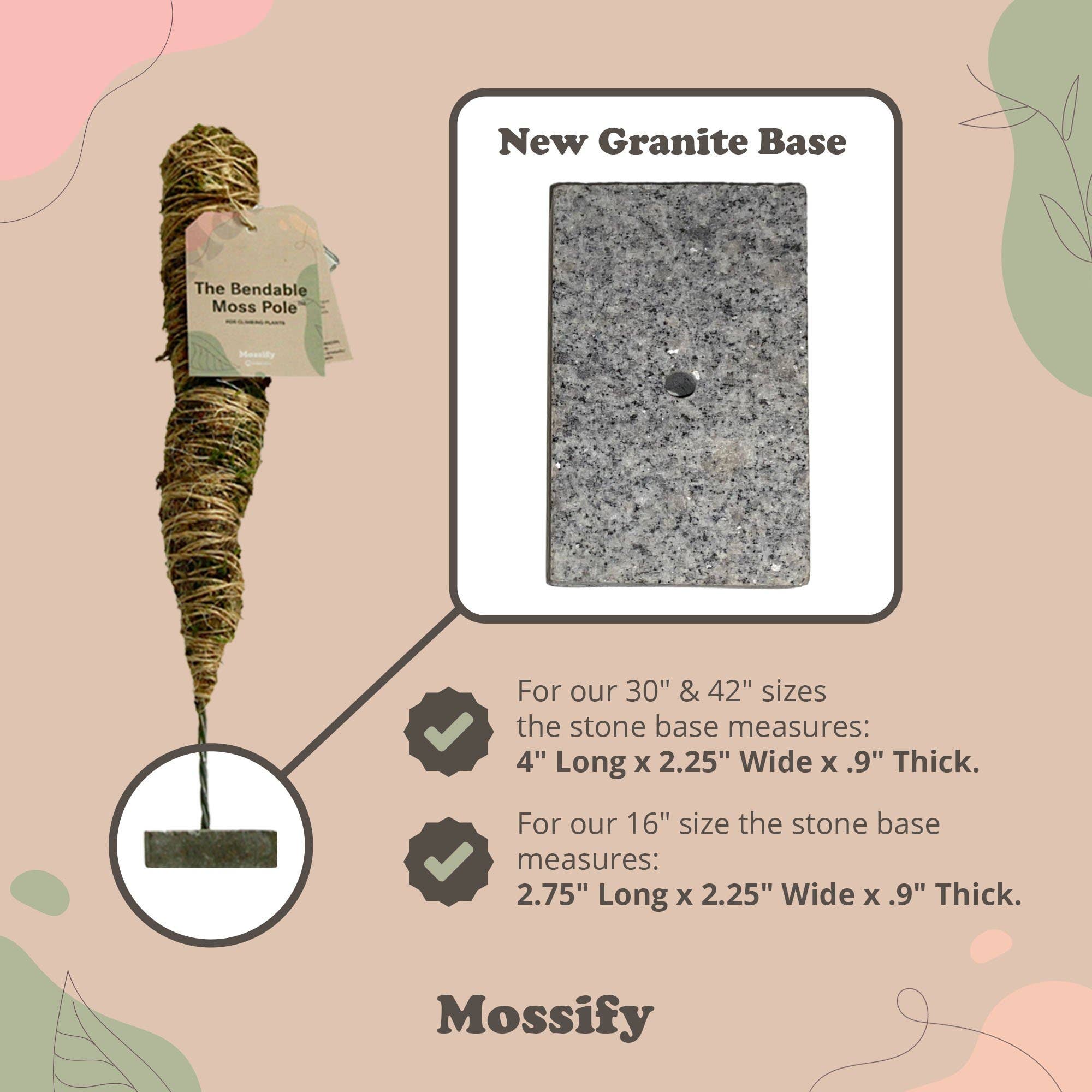 Mossify Bendable Moss Pole 16"