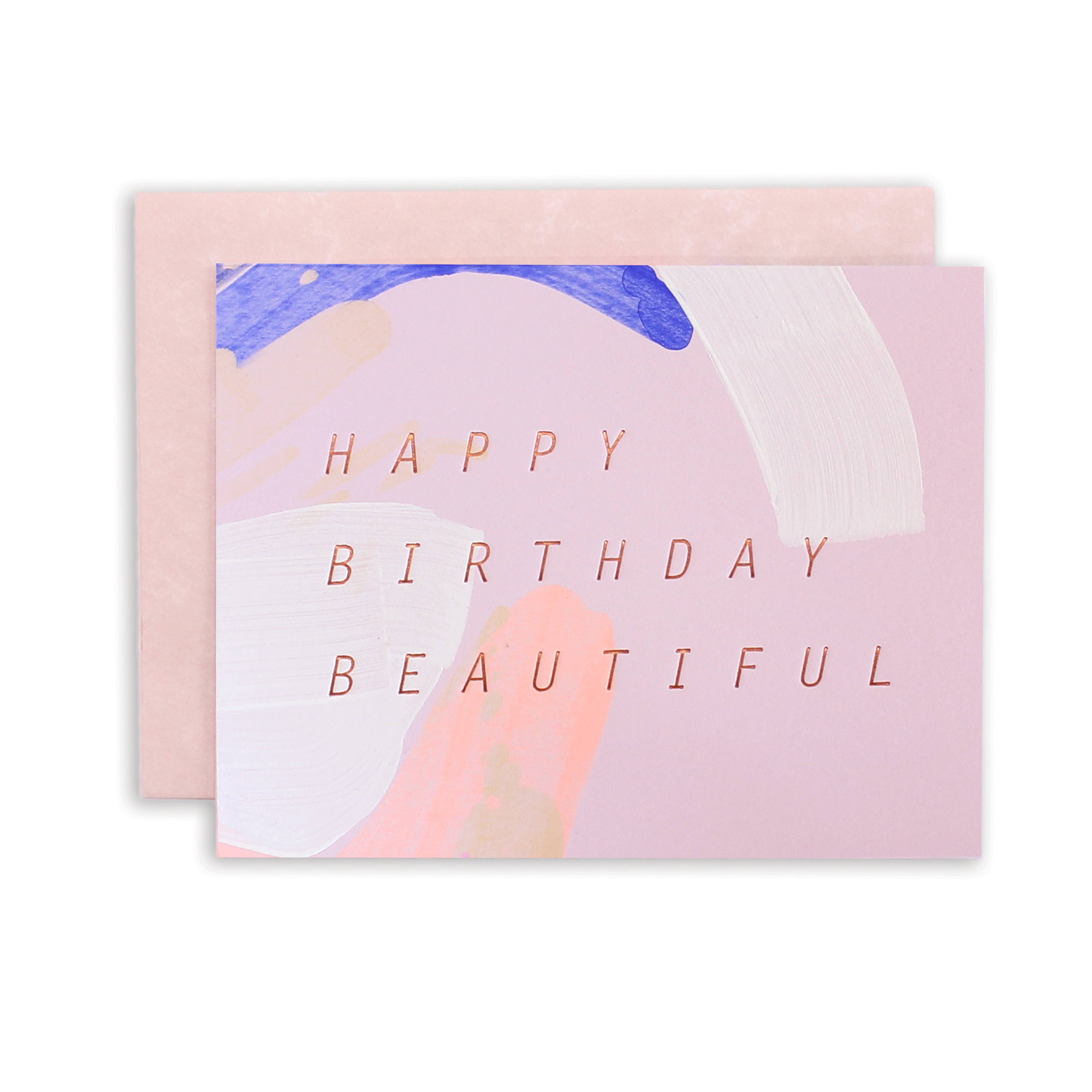 Moglea Card- Happy Birthday Beautiful
