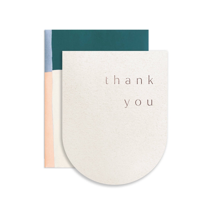Castle Thank You Greeting Card